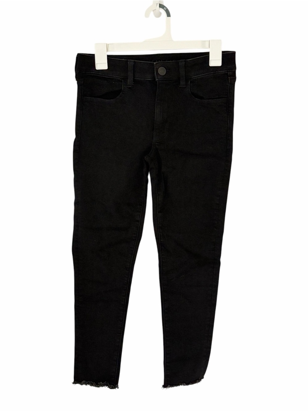 American Eagle Outfitters Black Women's Next Level Stretch Jeans Size 6 Short